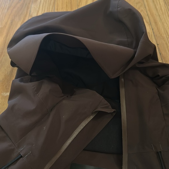 Backcountry sz XS Last Chair Stretch Insulated One-Piece Suit, Cold Brew/Black - Picture 12 of 12